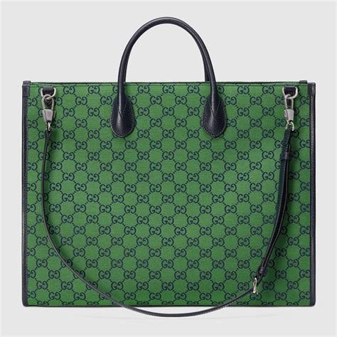 Gucci Borsa shopping GG Emblem misura grande